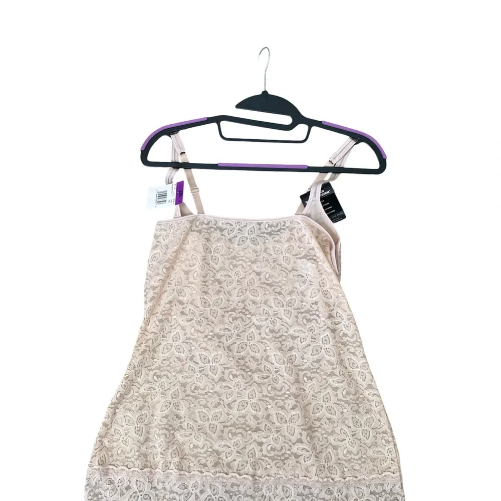 Bali Cream Lace Chemise NWT - Picture 2 of 4